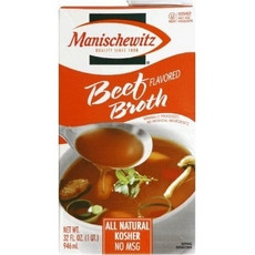 Manischewitz Natural Beef Broth (12x14 Oz)