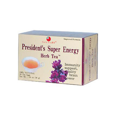 Health King President's Super Energy Herb Tea (1x20 Tea Bags)