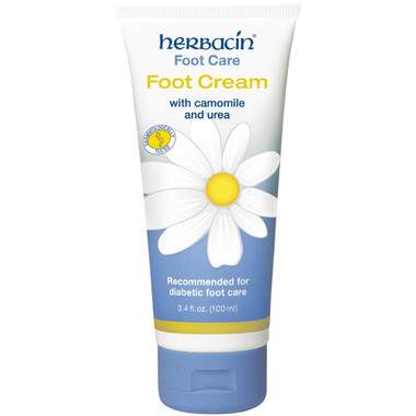 Herbacin Kamille Foot Cream with Camomile and Urea (3.4 fl Oz)