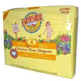 Earth's Best Tendercare Diapers Size 4 (4x30 CT)