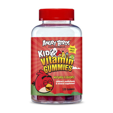 Natrol Vitamins Kids Gummy Angry Birds (120 Count)