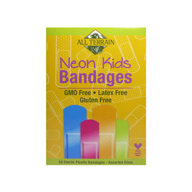 All Terrain Bandages Neon Kids Assorted (1x20 Count)