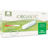 Organyc Tampons 100% Organic Cotton Super Non Applictr (1x16 ct)
