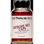 Twin Lab Betaine Hcl With Pepsin (1x100 CAP)