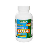 Deva Vegan Omega-3 DHA Derived From Algae (90 Vcaps)