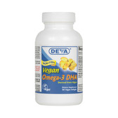 Deva Vegan Vitamins Omega 3 DHA EPA (90 Softgels)