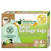 Green-n-Count Small Trash Bags 4 Gallon (1x30 Count)