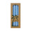 Aloha Bay Palm Tapers Light Blue Candles Unscented (4 Pack)