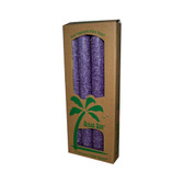 Aloha Bay Palm Tapers Violet (4 Candles)