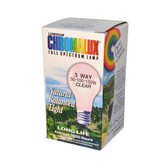 Chromalux Standard Clear 3 Way Light Bulb (1 Bulb)