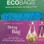 ECOBAGS Market Collection String Bags Long Handle Caribbean Blue (10 Bags)