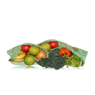 Blue Avocado Reusable Produce Bag Green (1x3 Count)