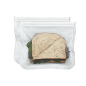 Blue Avocado (Re) Zip Seal Lunch Bag Translucent (1x2 Count)