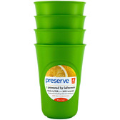 Preserve Reusable Cups Apple Green 16 Oz (1x4 Count)
