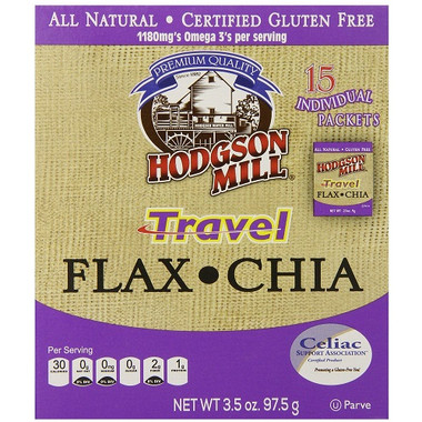Hodgson Mill Flax Chia Travel (6x3.5Oz)