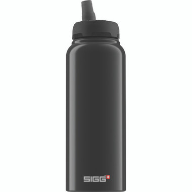 Sigg Water Bottle Nat Black 1 Liter (6 Pack)