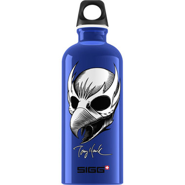Sigg Water Bottle Tony Hawk Birdman Blue .6 Liters