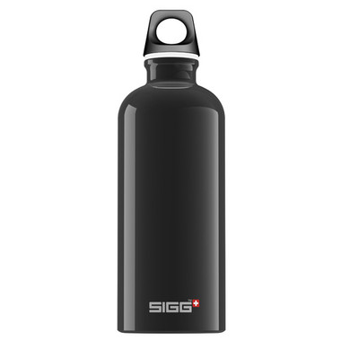 Sigg Water Bottle Traveller Black 0.6 Liter (6 Pack)