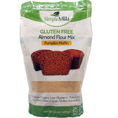 Simple Mills Almond Flour Muffin Mix Pumpkin Gluten Free (6x9Oz)