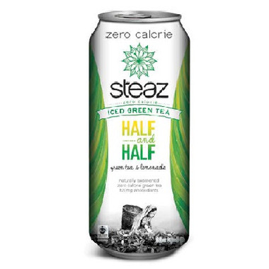 Steaz Half/HaLeaf Tea (12x16OZ )