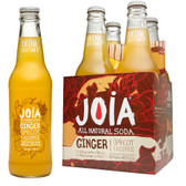 Joia All Natural Ginger Apricot Soda (6x4Pack)