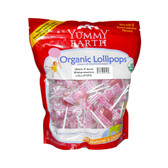 Yummy Earth Organic Lollipops Wet-Face Watermelon (1x12.3 Oz)