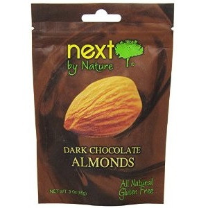 Next By Nature Dark Choc Covered Almonds (12x3Oz)