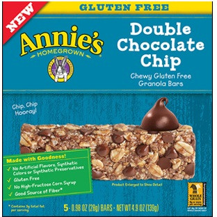 Annie's Homegrown Double Chocolate Chip (12x5x.98 OZ)