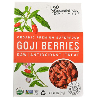 Essential Living Og1 Goji Berries Raw (6x8Oz)