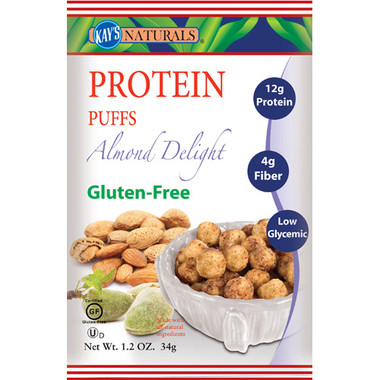 Kay's Naturals Protein Puffs Almond Delight (6 Pack) 1.2 Oz