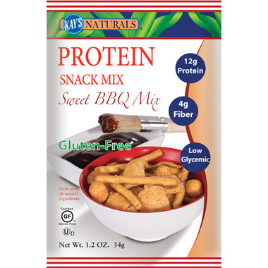 Kay's Naturals Protein Snack Mix Sweet Barbeque (6 Pack) 1.2 Oz