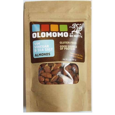 Olomomo Almonds Vinegar Seasalt (12x4Oz)