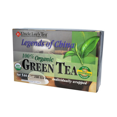 Uncle Lee's Legends of China Organic Green Tea (1x100 Tea Bags)