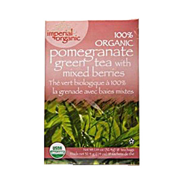 Uncle Lee's Imperial Organic Pomegranate Green Tea with Mixed Berries (1x18 Tea Bags)