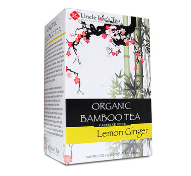 Uncle Lees Tea Organic Tea Bamboo Lemon Ginger (1x18 Tea Bags)