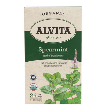 Alvita Tea Organic Spearmint (1x24 Bags)