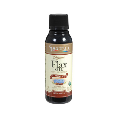 Spectrum Essentials Organic Flax Oil Cinnamon (8 fl Oz)