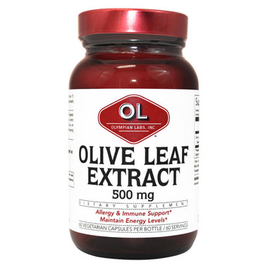 Olympian Labs Olive Leaf Extract 500 mg (60 Capsules)