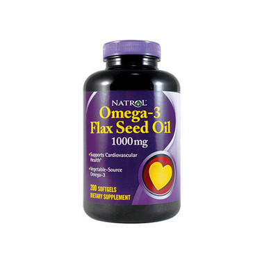Natrol Flax Seed Oil (200 Sofgels)