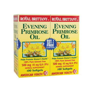 American Health Royal Brittany Evening Primrose Oil 100+(100 Softgels)