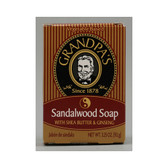 Grandpa's Sandalwood Bar Soap with Shea Butter and Ginseng (1x3.25 Oz)