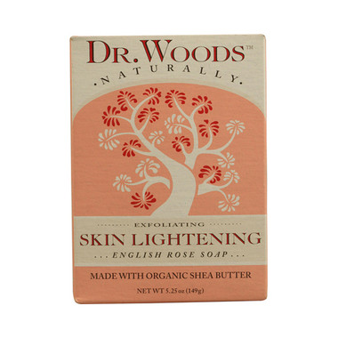 Dr. Woods Bar Soap Skin Lightening English Rose (1x5.25 Oz)