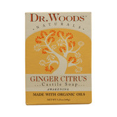 Dr. Woods Castile Bar Soap Ginger Citrus (1x5.25 Oz)