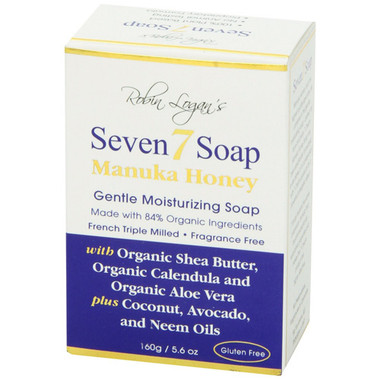 Seven 7 Bar Soap Manuka Honey Fragrance Free 5.6 Oz