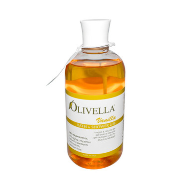 Olivella Bath and Shower Gel Vanilla 16.9 Oz