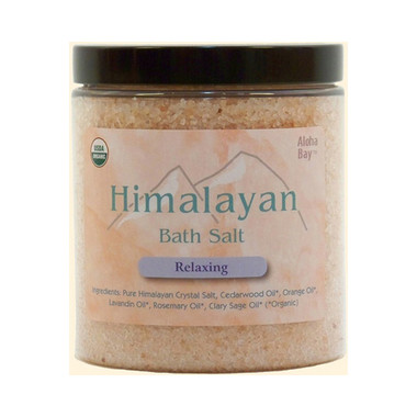 Himalayan Salt Bath Salt Relaxing 24 Oz