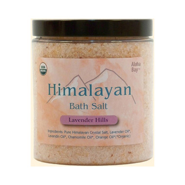 Himalayan Bath Salt Lavender Hills 24 Oz