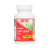 Deva Vegan Chia Seed Oil (90 Vcaps)