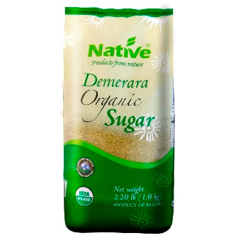 Native Og2 Demrara Cane Sugar (12x2.2Lb)