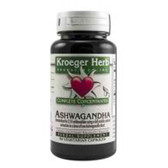 Kroeger Herb Ashwagandha Complete Concentrate (60 Veg Capsules)